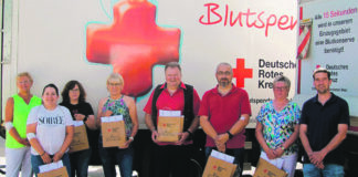 173 Spender trotz Hitze: Erfolgreiche Blutspendeaktion in Lage