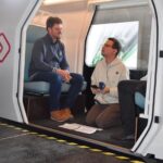 Verkehrsmittel der Zukunft? LWZ besucht Monocab-Testfahrt