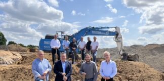 Spatenstich am Westerholz: Kreis Lippe baut neuen Bauhof