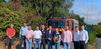Leopoldshöhe: Neue Feuerwehrzufahrt eingeweiht