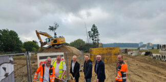 Spatenstich in Lemgo: Baugebiet am Lehnsland schafft 200 Wohneinheiten