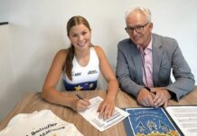 Bad Salzuflen: Europameisterin Antonia Blome wirbt für Weihnachtstraum