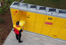 Bedienung per App: Solarbetriebene DHL Packstation in Dörentrup eröffnet