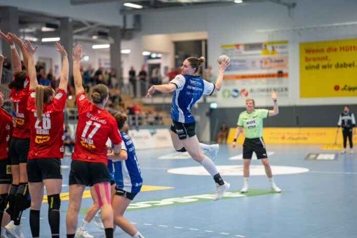 HSG Blomberg-Lippe (GER) vs. SV Union Halle-Neustadt (GER), Handball, DHB-Pokal Frauen, Viertelfinale, 05.11.2025, Saision 2025/2026, Blomberg