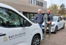 Acht neue E-Autos: Bad Salzufler Stadtverwaltung elektrifiziert Dienstwagenflotte