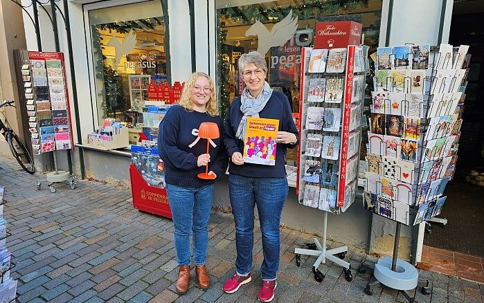 Lemgo setzt oranges Zeichen gegen Gewalt an Frauen