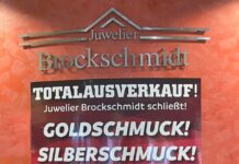 Verkauf bis Weihnachten: Juwelier Brockschmidt in Schötmar schließt