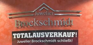 Verkauf bis Weihnachten: Juwelier Brockschmidt in Schötmar schließt
