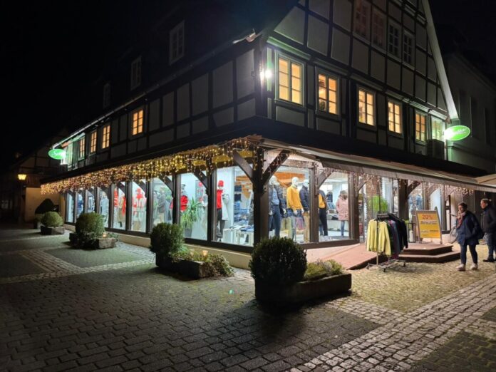 Novemberleuchten_Modehaus Spilker_Lügde Marketing e.V.