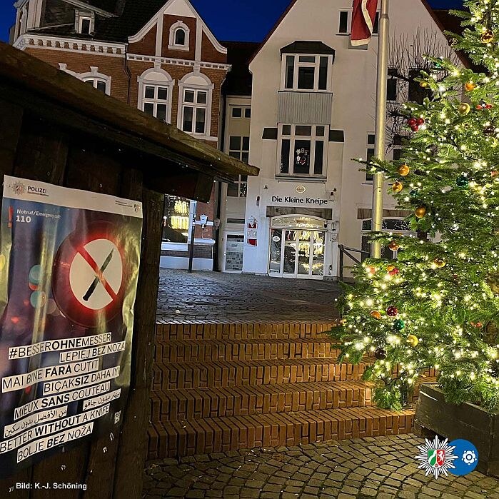 Sicher durch die Weihnachtszeit – Tipps der Polizei