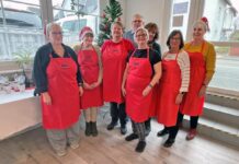 Jahresabschluss mit Drei-Gänge-Menü: Sozialer Mittagstisch des awb