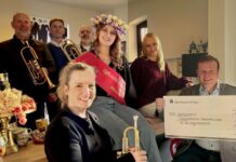 Spende für den guten Ton: Unterstützung für Jugendarbeit des Posaunenchores Hohenhausen