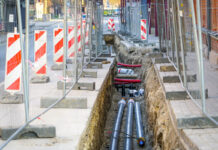 Rohrbruch in Oerlinghausen: Fernwärme-Ausfall in Helmstedter Straße