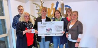 Aktionstag „Elektroschrott“: 1.000-Euro-Spende für Repaircafé in Schötmar