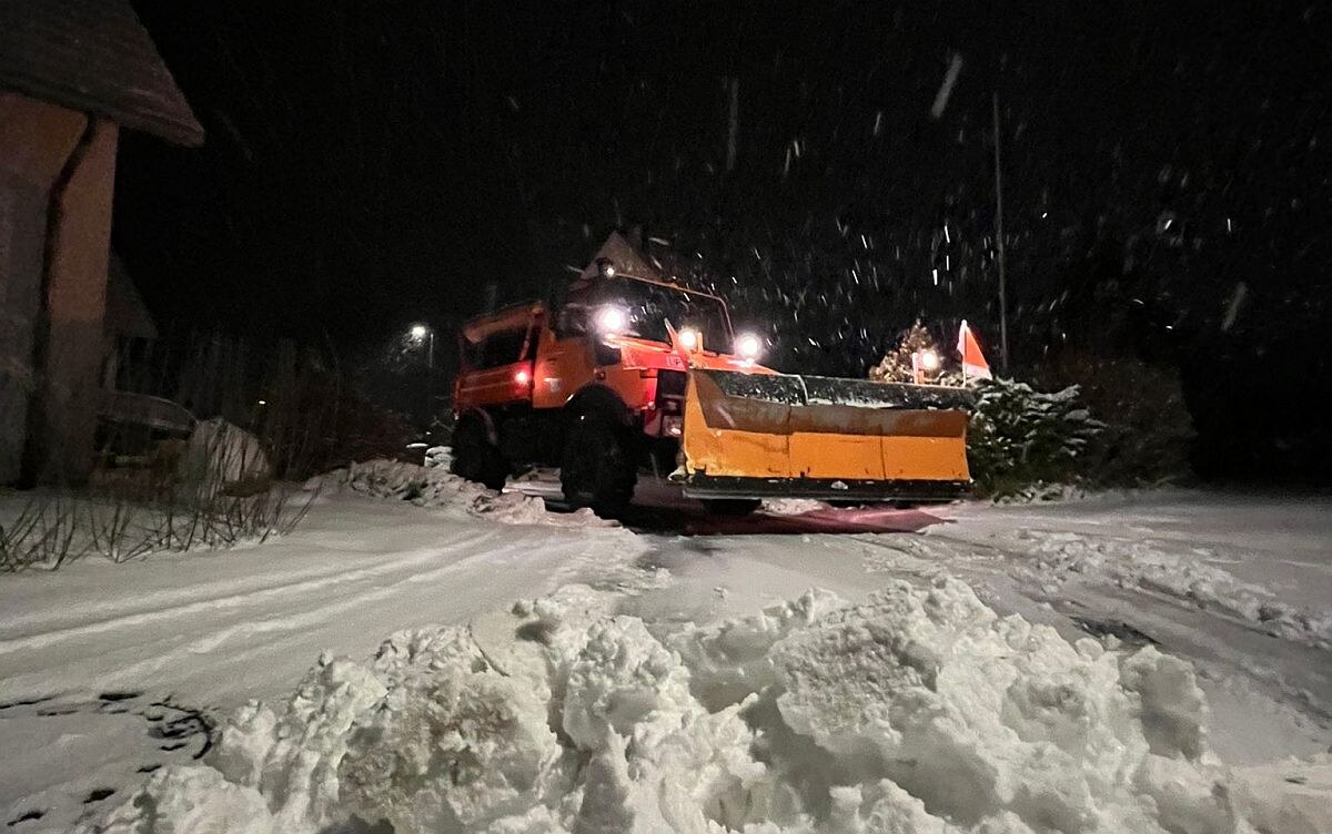 Wenn der Schnee keine Pause kennt in Lemgo, sind alle gefordert