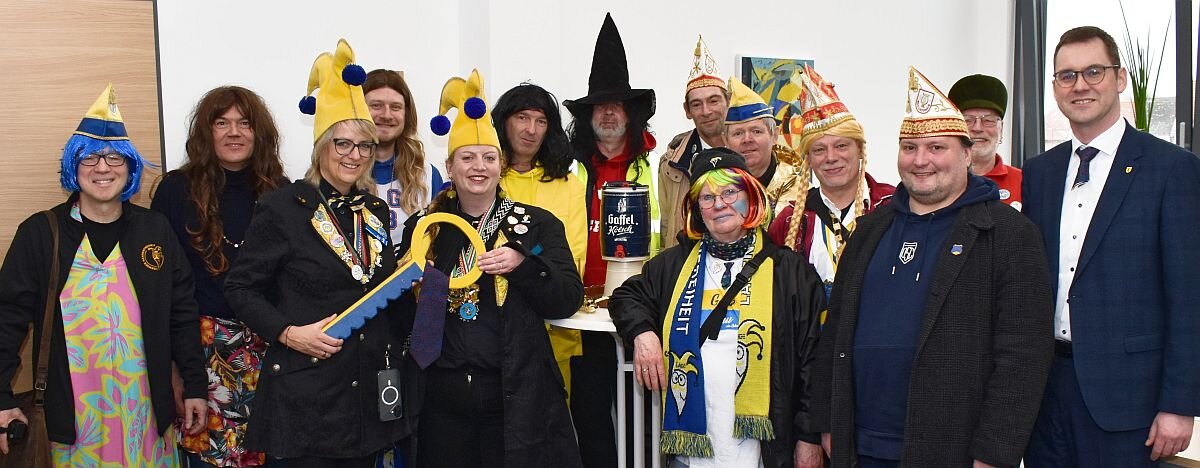 Die „Lagenser Narrenfreiheit“ übernimmt die närrische Herrschaft über die Stadt