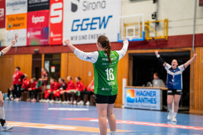 HSG Bensheim Auerbach Flames (GER) vs. HSG Blomberg-Lippe (GER), Handball, 1. Handball Bundesliga Frauen, 19. Spieltag, 28.2.2026, Saision 2025/2026, Bensheim