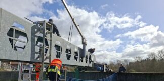 Mehrstündiger Einsatz in Blomberg: Schwan in Klärbecken gefangen