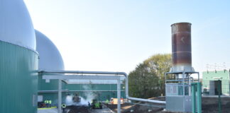Großeinsatz: Störfall an Biogasanlage in Nieheim