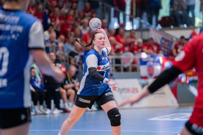 HSG Blomberg-Lippe (GER) vs. Thueringer HC (GER) Handball, 1. Handball Bundesliga Frauen, Halbfinale, Spiel 1, 25.4.2026, Saision 2025/2026, Blomberg