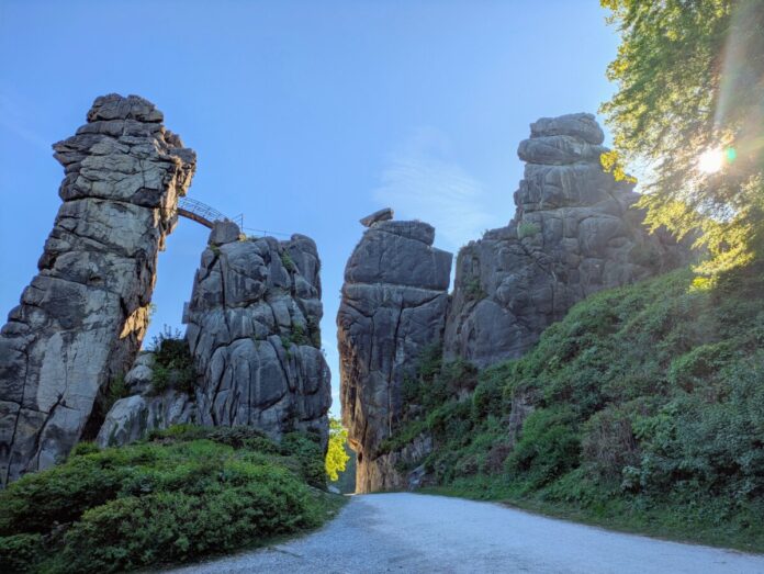 Morgenlicht Externsteine