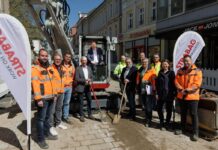 Detmold: Erster Spatenstich zum zweiten Bauabschnitt der Langen Straße