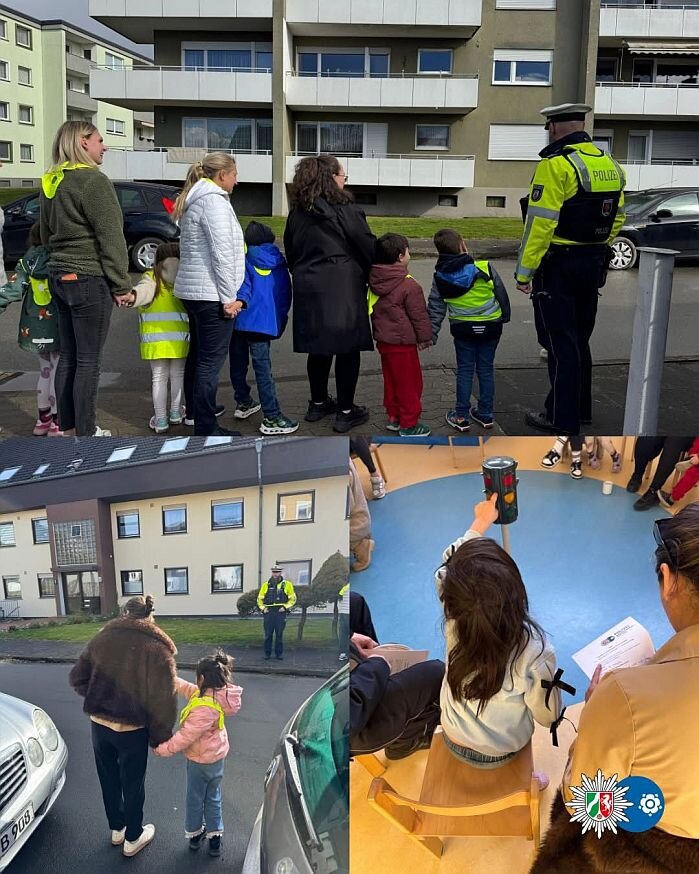 Polizei informiert über richtiges Verhalten am Zebrastreifen