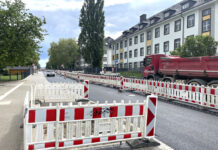 Happy Birthday, Baustelle: Arbeiten an Lemgoer Straße in Detmold dauern an