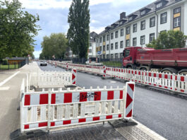 Happy Birthday, Baustelle: Arbeiten an Lemgoer Straße in Detmold dauern an