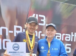 Zwischen Zweifel und Triumph: LWZ-Reporter Dennis Mattern läuft zum Weltrekord