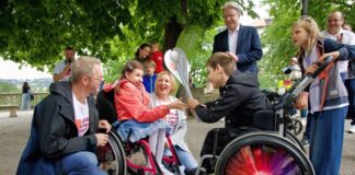 Aufmerksamkeit für Kinderhospizarbeit: „Kinder-Lebens-Lauf“ macht Station in Detmold