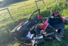 Schwerer Unfall auf B482 bei Petershagen: Drei Verletzte nach Kollision an Kreuzung