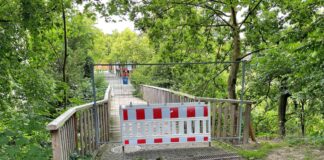 Bad Salzuflen: Sofortige Sperrung der Fußgängerbrücke an Millau-Promenade