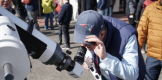 Partielle Sonnenfinsternis über OWL: Vortrag und Beobachtung in Lemgo