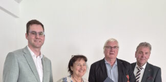 Lage: Bundesverdienstkreuz für Eheleute Sigrid Pöppelmann-Terwey und Bernd Terwey