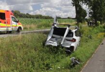 Tödlicher Unfall auf L825 bei Marienmünster: 18-jähriger BMW-Fahrer stirbt nach Baumkollision