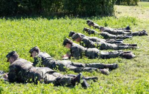 Übung mit angehenden Führungskräften: Bundeswehr probt in Blomberg