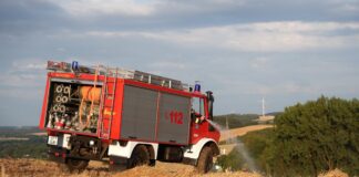 Flächenbrand im Kalletal: Feuerwehr und Landwirt verhindern größere Ausbreitung