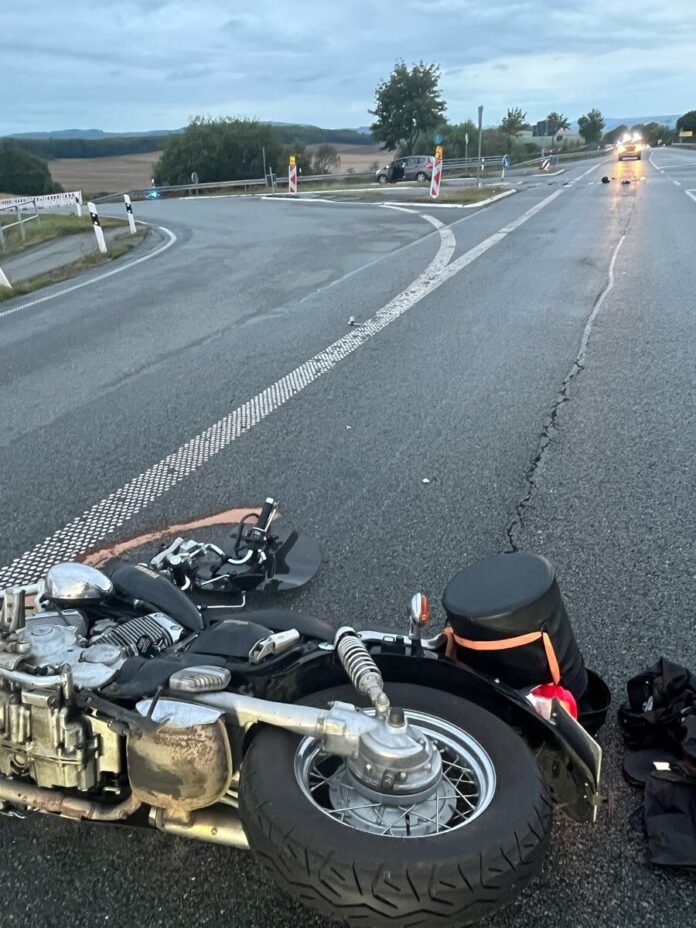 Im Kreuzungsbereich kam es zum Zusammenstoß.