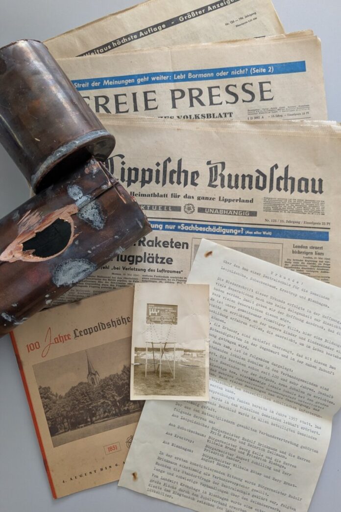 Zeitkapsel Inhalt