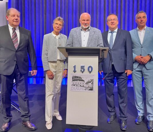 Jubiläumsfestakt im Kurhaus: HVV Bad Salzuflen wird 150 Jahre alt