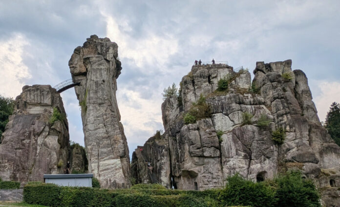 Bewuchs Externsteine