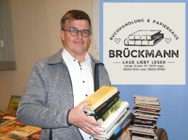 Lage: Michael Biermann übernimmt Leitung der Buchhandlung „Brückmann“