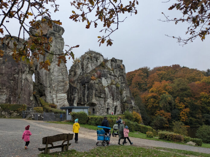 Externsteine im Herbst