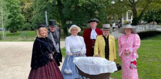 Wandeln im Kurpark wie vor 150 Jahren: Erstes Charles-Dickens-Festival in Bad Salzuflen