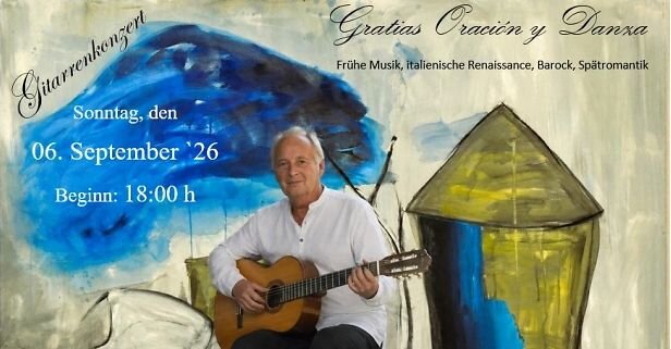 Gitarrenkonzert mit Martin Borgschulte frei Haus im Lagenser Bürgerhaus