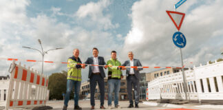 Detmold: Kreisverkehr an Elisabethstraße fertig