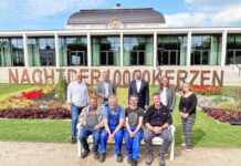 Bad Salzuflen: Zwei beeindruckende Schriftzüge zur „Nacht der 10.000 Kerzen“