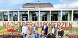 Bad Salzuflen: Zwei beeindruckende Schriftzüge zur „Nacht der 10.000 Kerzen“