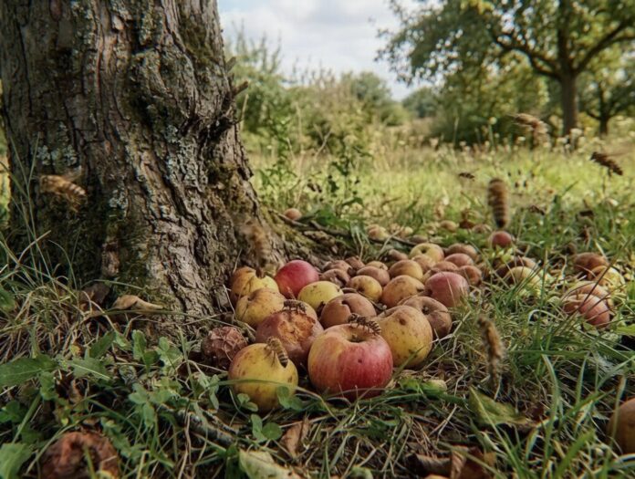 Ernte Streuobstwiese